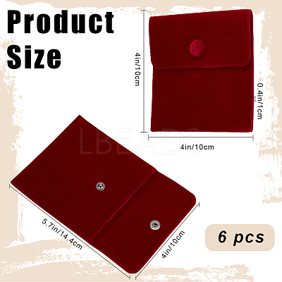 Square Velvet Jewelry Bags TP-BBC0001-05B-1