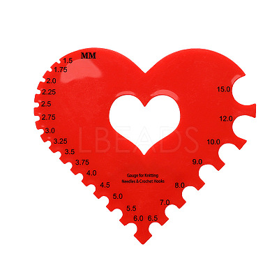 Plastic Knitting Needle Gauges LS-SENE-PW0003-106A-1