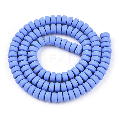 Handmade Polymer Clay Beads Strands CLAY-N008-93-1