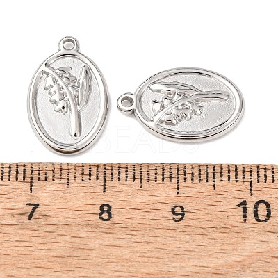 304 Stainless Steel Pendants STAS-I358-12P-06-1