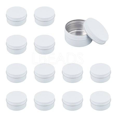 Round Aluminium Tin Cans LS-CON-WH0079-13A-1
