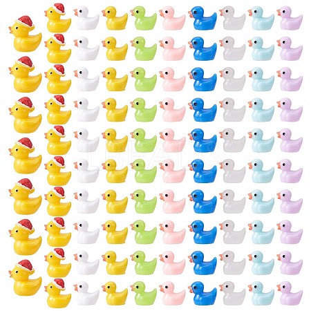 100Pcs Luminous Mini Ducks JX343A-1
