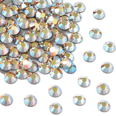 Preciosa&reg Crystal Hotfix Flatback Stones Y-PRC-HSS6-10020-200-1