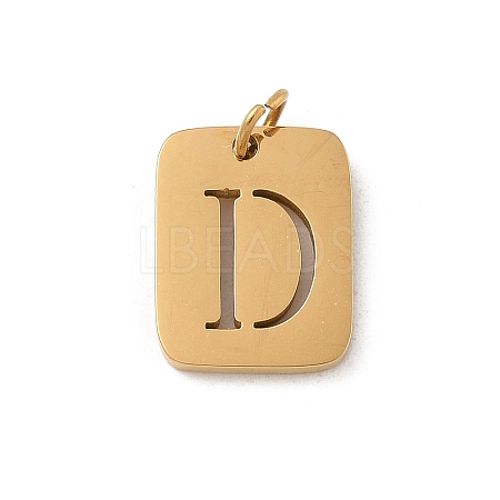 304 Stainless Steel Charms STAS-R001-01G-D-1