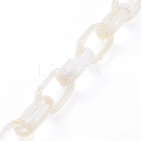 Handmade Acrylic Cable Chains AJEW-JB00535-08-1