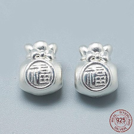 925 Sterling Silver Beads STER-T002-148S-1