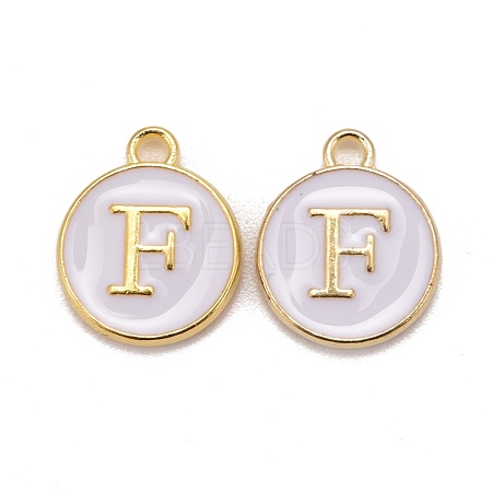 Golden Plated Alloy Charms ENAM-S118-01F-1