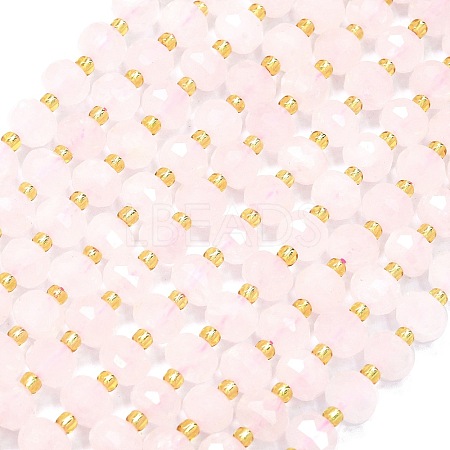 Natural Rose Quartz Beads Strands G-K389-E34-01-1