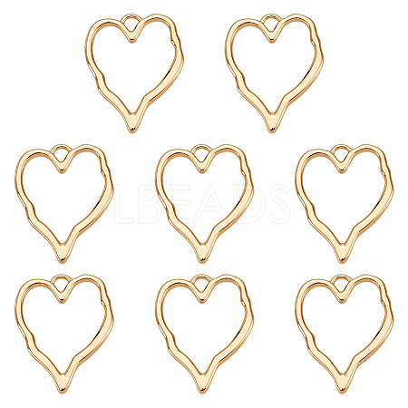 8Pcs Brass Pendants KK-NB0004-24-1