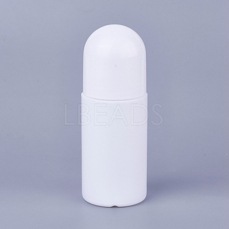 50ml PE Plastic Essential Oil Empty Roller Ball Bottles MRMJ-WH0046-B01-50ml-1