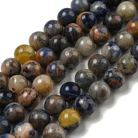 Natural Sodalite Beads Strands G-F591-13-1