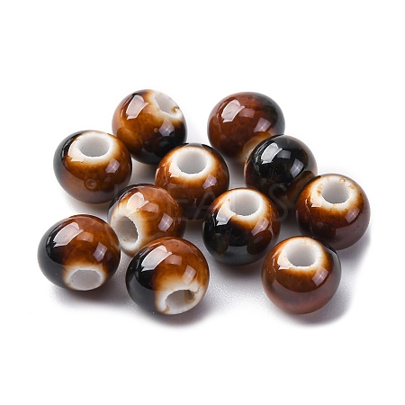 Handmade Porcelain Beads PORC-D300-A04-1