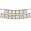 Word Congrats Grad Paper Hanging Flag Banner TH-FZC1645-01-1