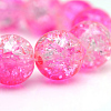 Baking Painted Crackle Glass Bead Strands CCG-S001-10mm-M-4