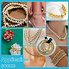 2600Pcs 7 Styles Iron Spacer Beads IFIN-PH0002-36G-5