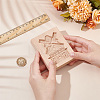 Beech Wood Cookie Molds AJEW-WH0083-59C-3