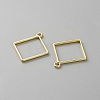 Alloy Rhombus Pendants LS-PALLOY-WH0048-28-2