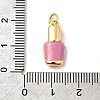 Brass Enamel Pendants KK-A268-03G-B03-3