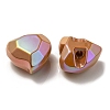 UV Plating Rainbow Iridescent Acrylic Beads OACR-P010-03B-3