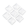 Transparent Glass Square Cabochons X-GGLA-A001-25mm-4