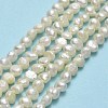 Natural Cultured Freshwater Pearl Beads Strands PEAR-A005-05B-01-2