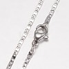 304 Stainless Steel Necklace X-MAK-K062-11B-P-2