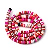Handmade Polymer Clay Beads Strands CLAY-R089-4mm-T05C-7