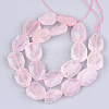 Natural Rose Quartz Beads Strands G-T117-03D-2