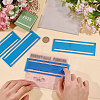 4Pcs PVC Mahjong Rules Reader AJEW-GL0003-40A-3