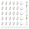 Unicraftale 40Pcs 304 Stainless Steel Leverback Earring Findings STAS-UN0052-48-1