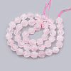 Natural Rose Quartz Beads Strands G-S332-10mm-013-3