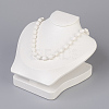 PU Leather Jewelry Necklace Displays NDIS-G007-03-1