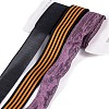 9Pcs 3 Styles Halloween Polyester & Polycotton Ribbons Sets SRIB-A015-03A-05-1