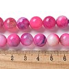 Natural Agate Beads Strands G-NH0001-G02-01-5