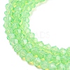 Baking Paint Transparent Glass Beads Strands DGLA-F029-J2mm-01-4