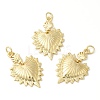 Eco-Friendly Rack Plating Brass Pendants X-KK-R143-17G-1