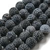 Natural Weathered Agate Beads Strands G-P538-A01-02-1