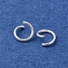Brass Open Jump Rings KK-G604-08S-19-2