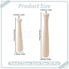 40Pcs 2 Styles Schima Wood Beads WOOD-GF0002-41-2