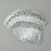 30Pcs Transparent Plastic Resealable Packaging Bags OPP-FS0001-06A-3
