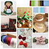 36Pcs 18 Colors Cotton Ribbon DIY-WH0542-52-8