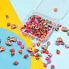 140Pcs 7 Styles Handmade Polymer Clay Pendants CLAY-LS0001-11-5