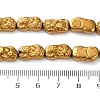 Electroplated Synthetic Non-magnetic Hematite Beads Strands G-F767-03B-4