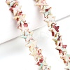 Spray Painted Synthetic Turquoise Beads Strands UNKW-T001-11K-01-3