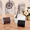 2 Rolls 2 Colors Waxed Cotton Cords YC-PH0001-52D-4