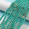 Synthetic Imperial Jasper Dyed Beads Strands G-D077-A01-02O-2