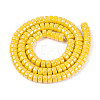 AB Color Plated Opaque Glass Beads Strands GLAA-T026-3x6mm-P13-2