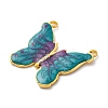 304 Stainless Steel Enamel Pendants STAS-S163-01D-G-2
