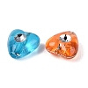 Plastic Heart Beads KY-Q002-02-3