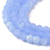 Imitation Jade Glass Beads Strands X1-EGLA-A034-J3mm-MB03-4